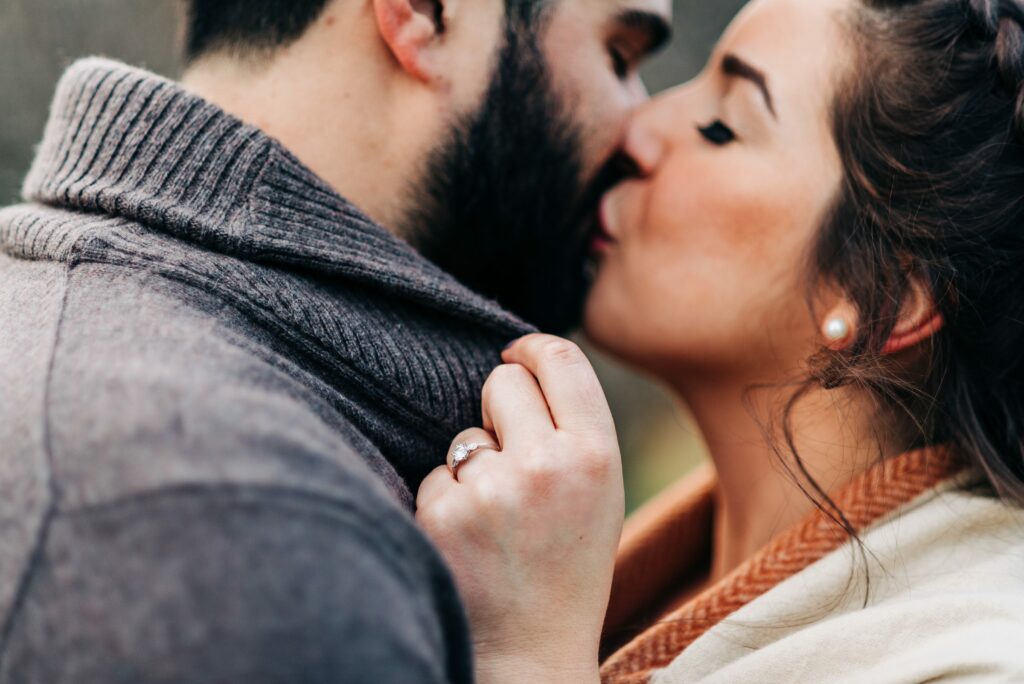 New England engagement session 