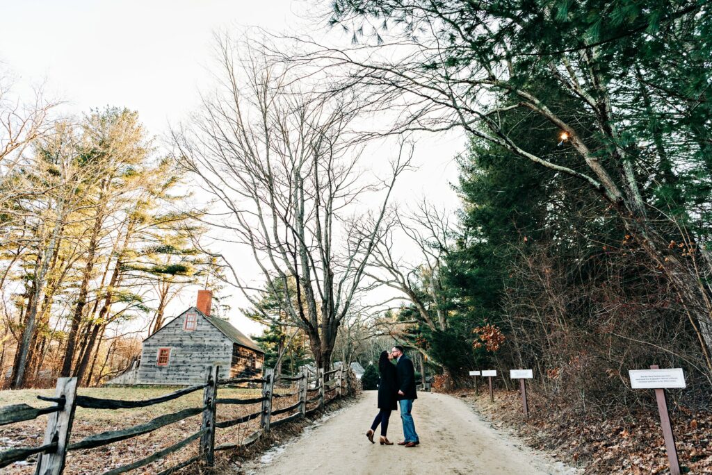 Old Sturbridge Village engagement photos