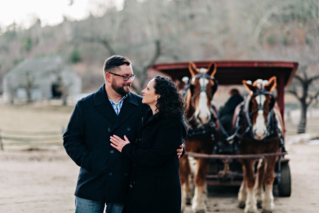 Old Sturbridge Village engagement photos