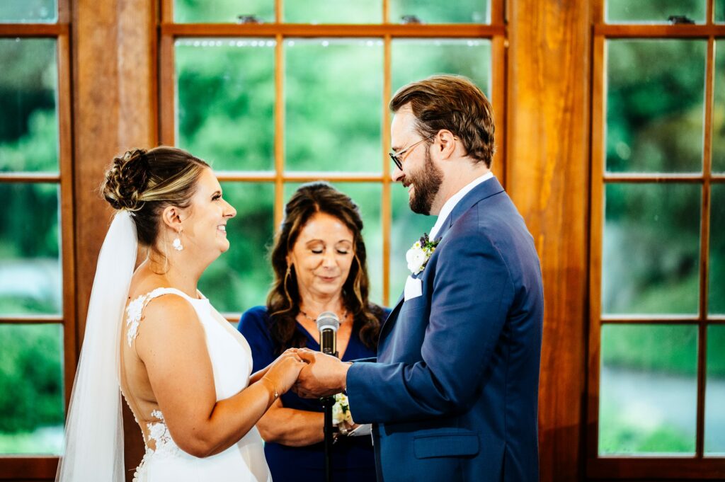 Indoor ceremony at The Publick House