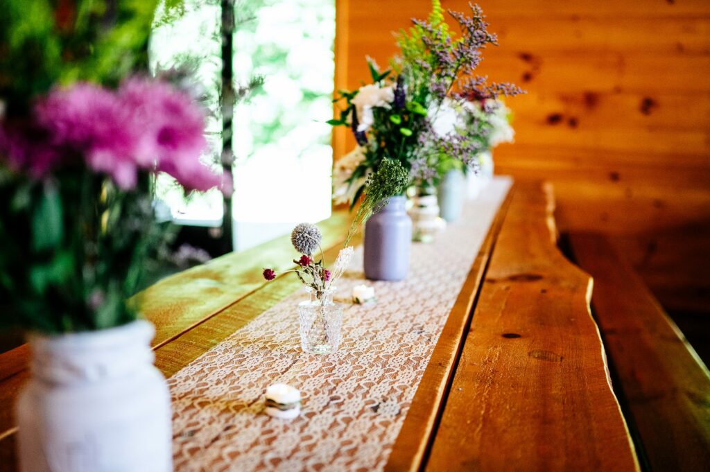 Florals for Tree House Brewing Co. Wedding