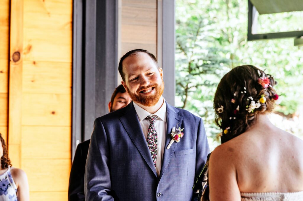 Tree House Brewing Co. Wedding ceremony