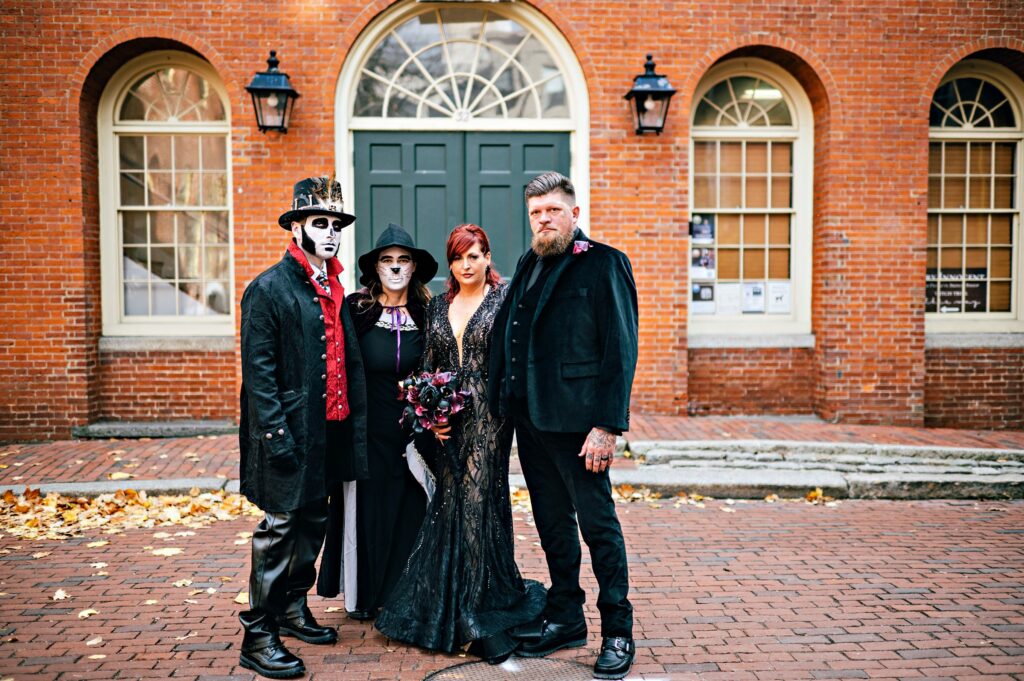 Halloween Salem elopement 