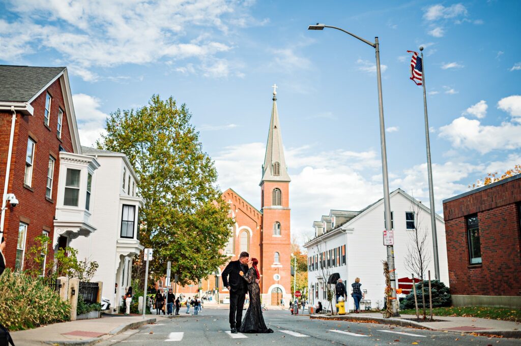 Portrait taken on the streets of Salem, MA