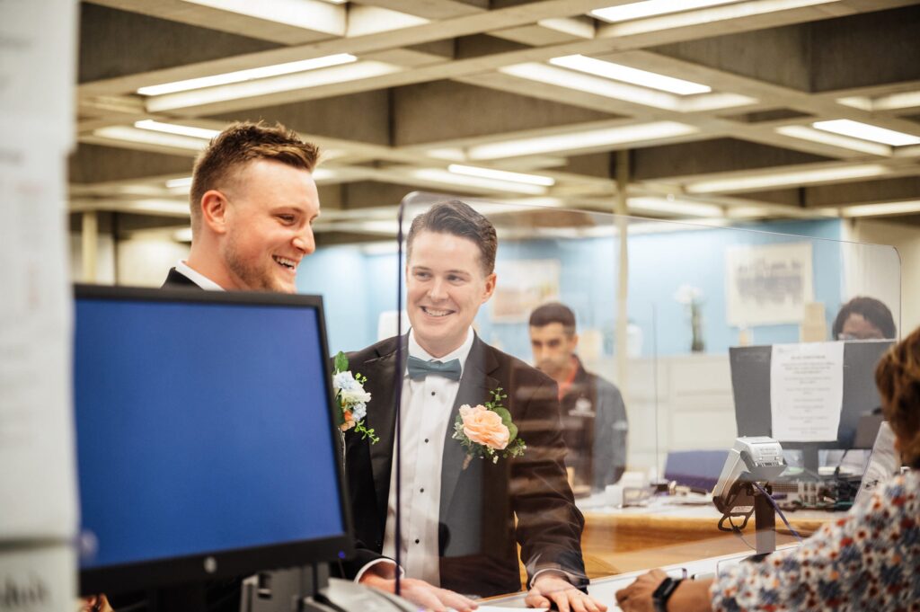 Boston City Hall Elopement Photographer