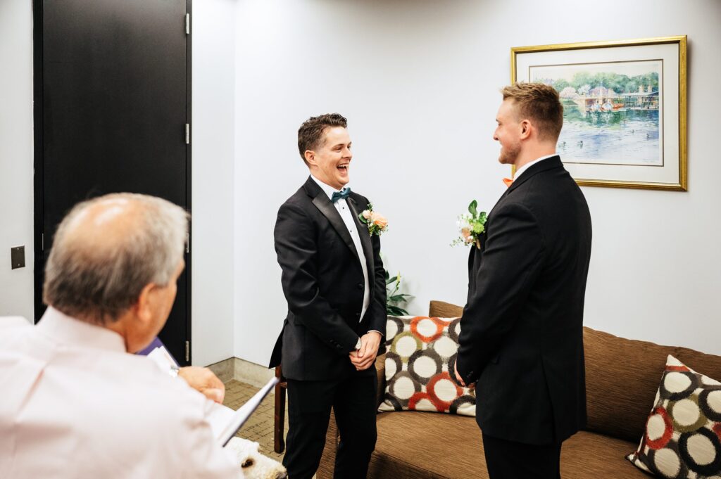 Boston City Hall Elopement Photographer