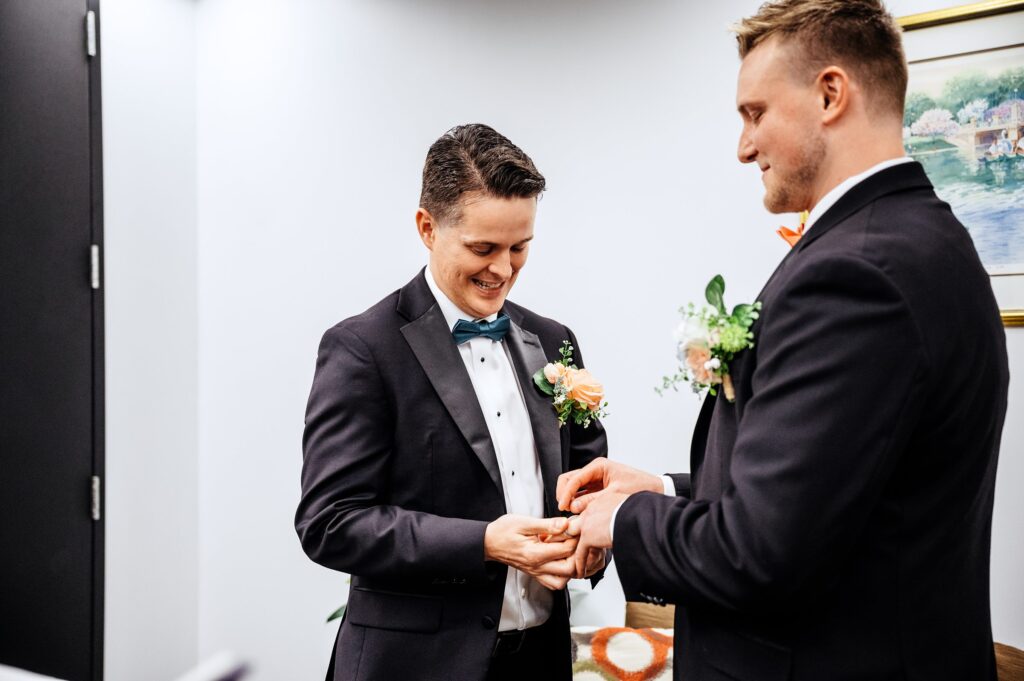 Boston City Hall Elopement Photographer