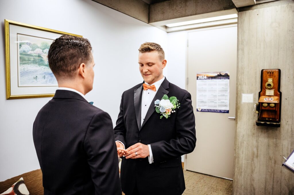 Boston City Hall Elopement Photographer