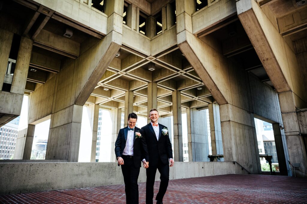 Boston City Hall Elopement Photographer