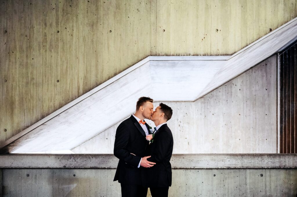 Boston wedding photography in Government Center