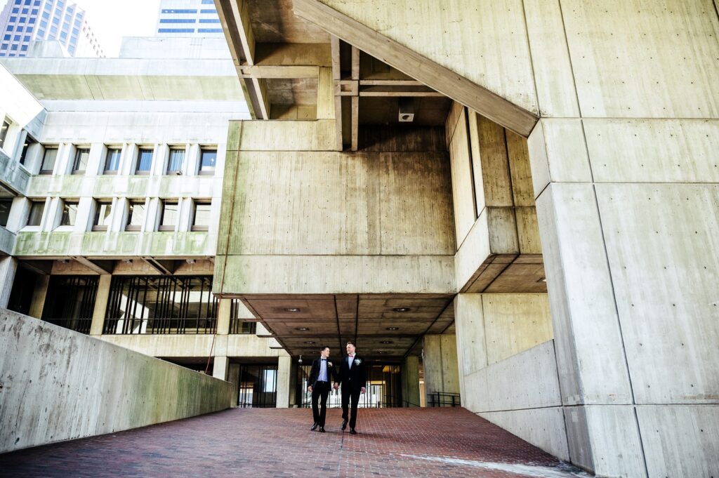 Boston City Hall Elopement Photographer