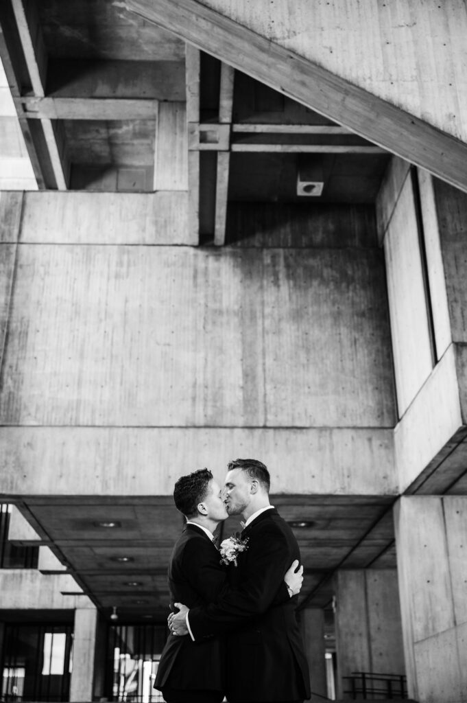 Boston wedding photography in Government Center