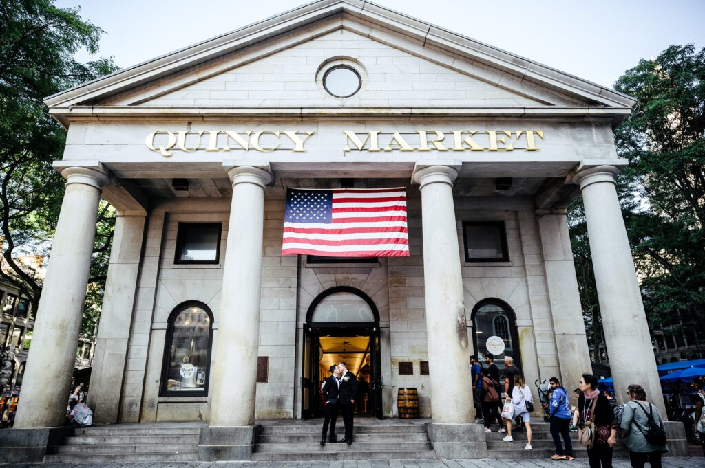 Boston wedding photography with two grooms 