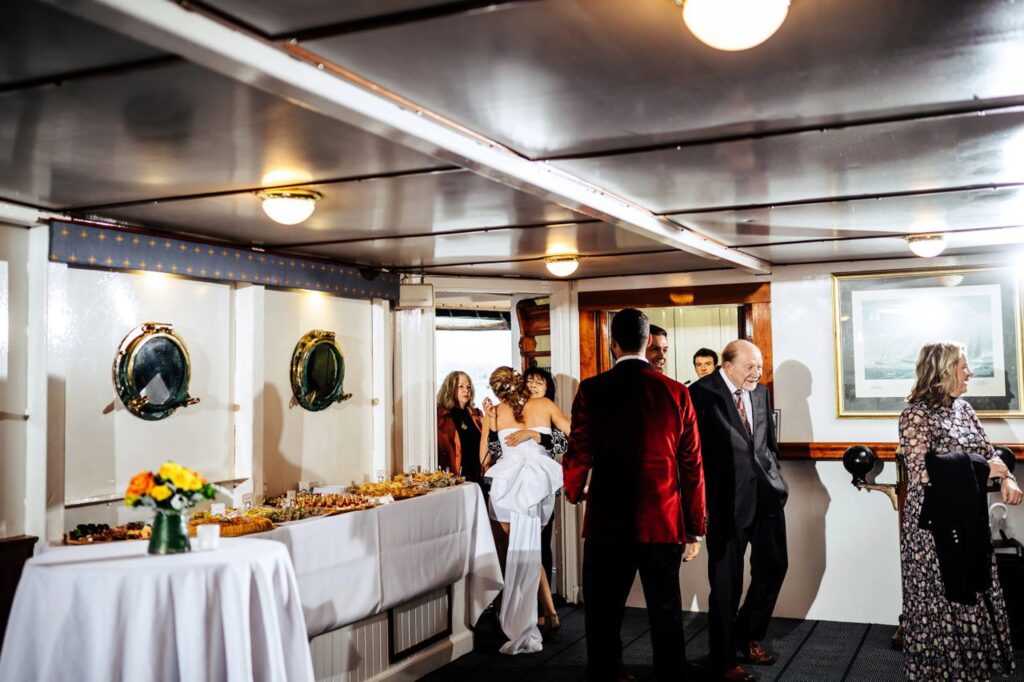 Welcome party cruise with the Charles River Boat Company