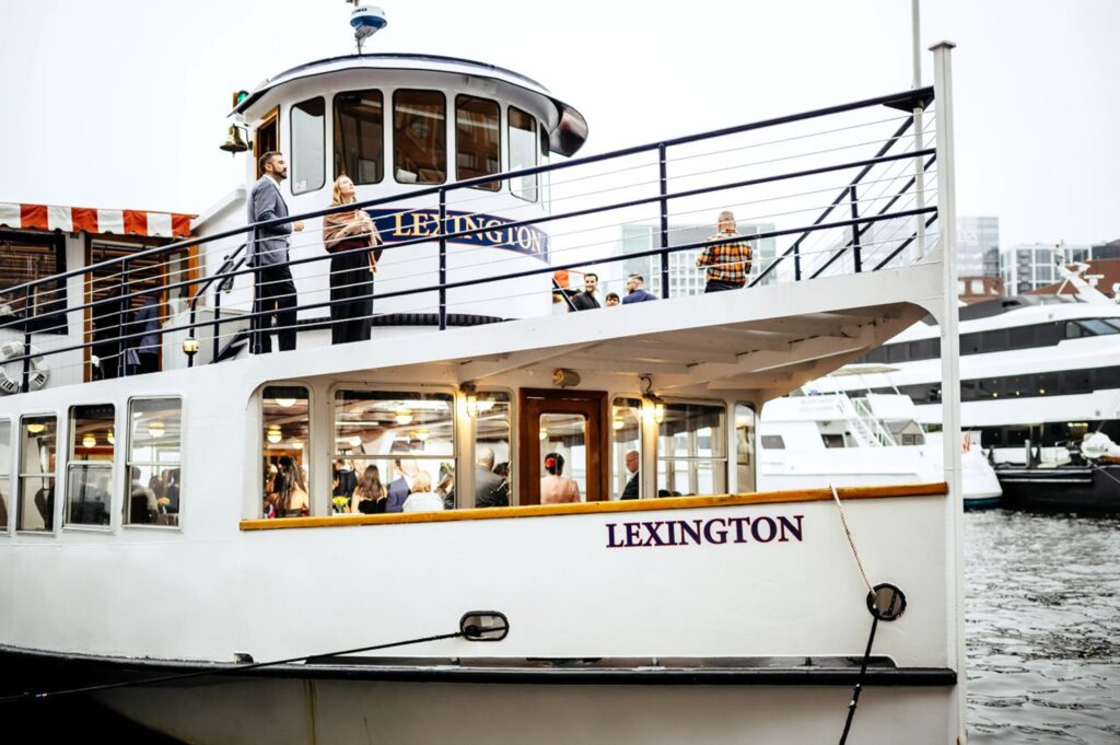 Welcome party cruise with the Charles River Boat Company