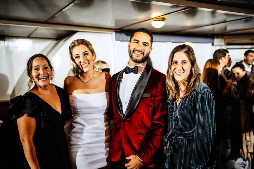 Guests on the Lexington with the Charles River Boat Company