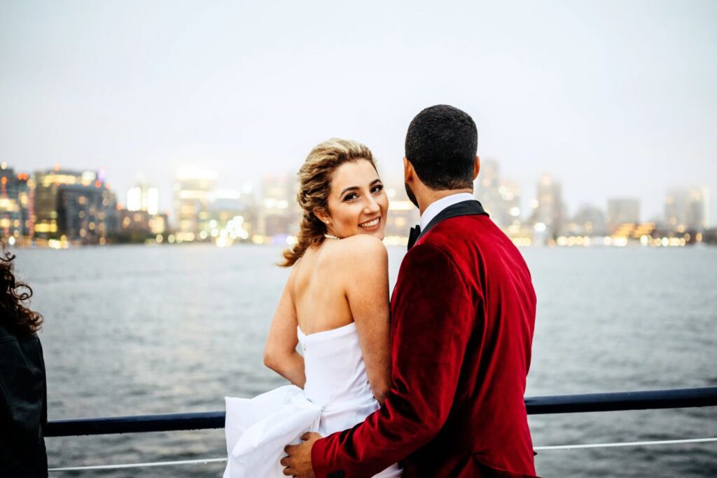 Guests on the Lexington with the Charles River Boat Company