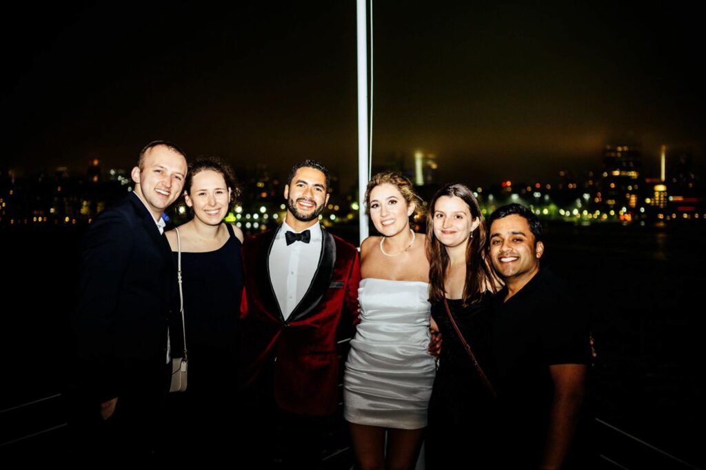 Guests on the Lexington with the Charles River Boat Company