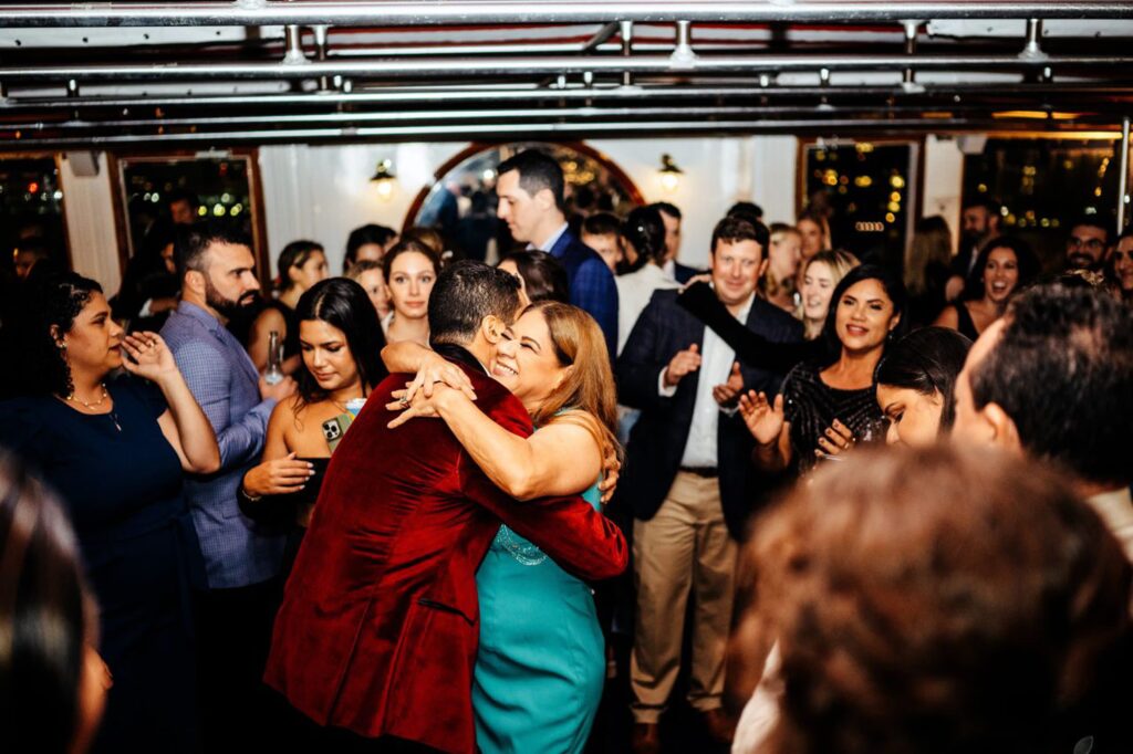 Guests on the Lexington with the Charles River Boat Company