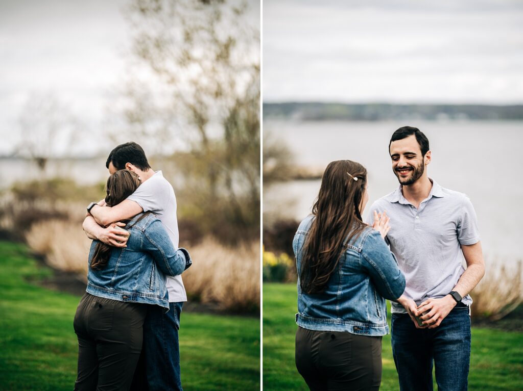 Surprise proposal photographer in Massachusetts 