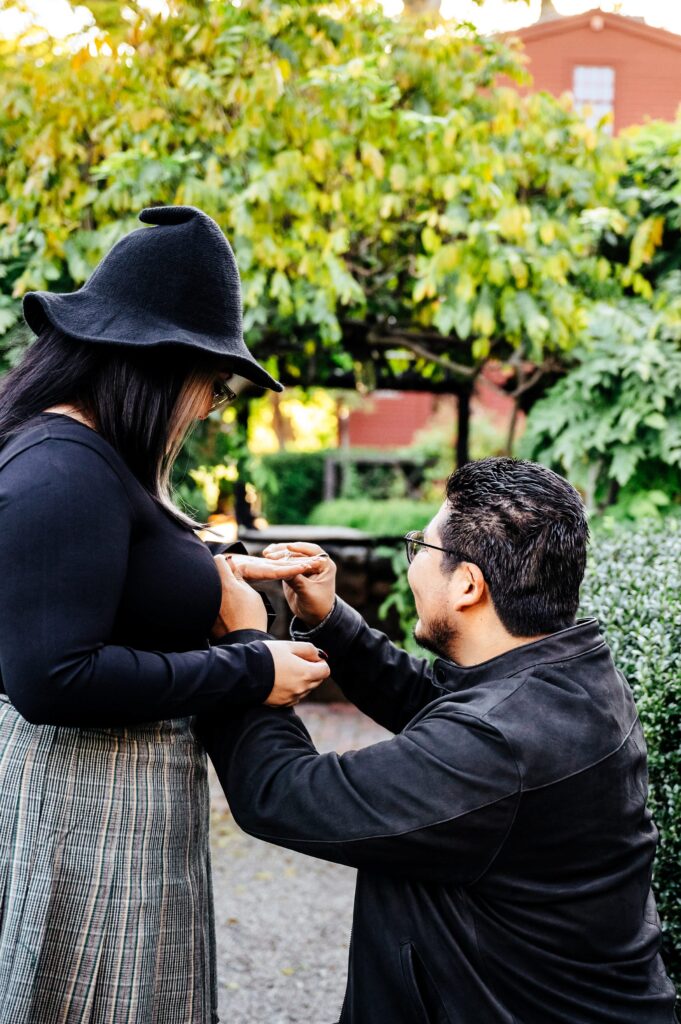 Proposal at the House of Seven Gables in Salem, MA