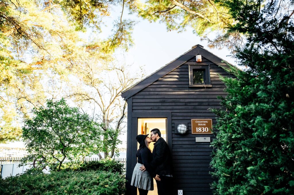 Proposal at the House of Seven Gables in Salem, MA