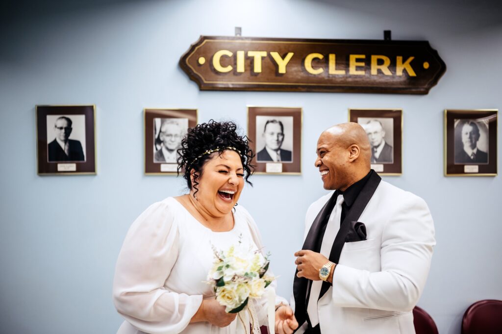 Boston City Hall Elopement Photographer