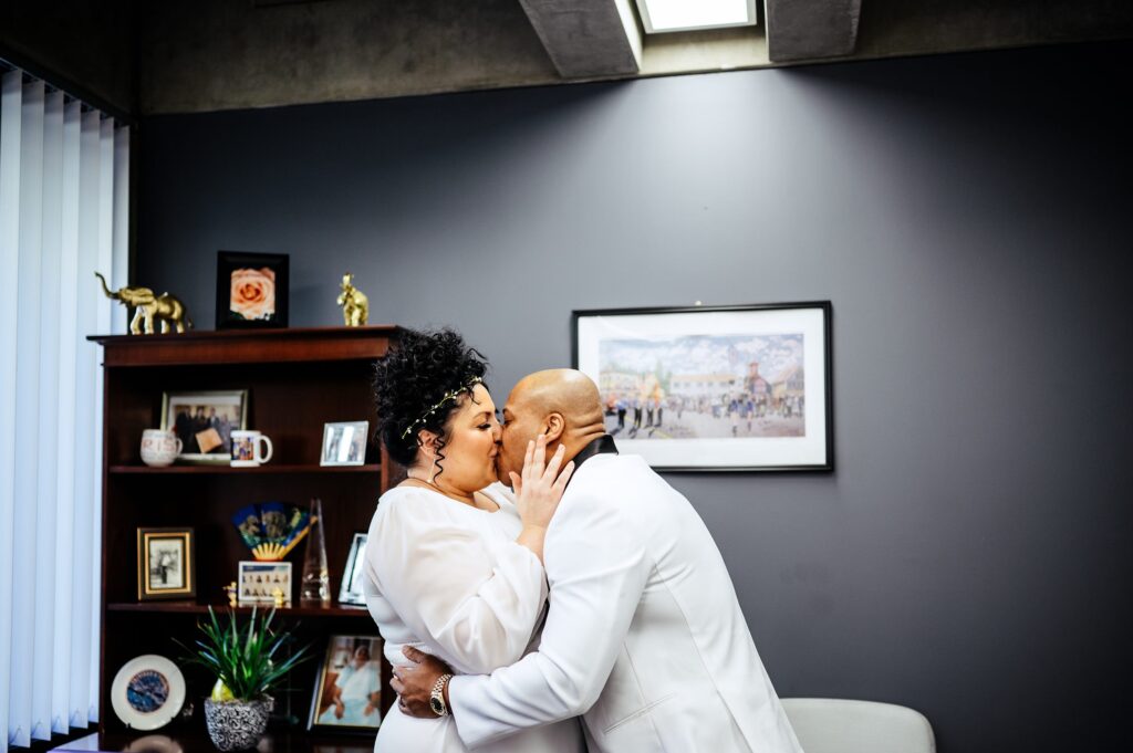 Boston City Hall Elopement Photographer