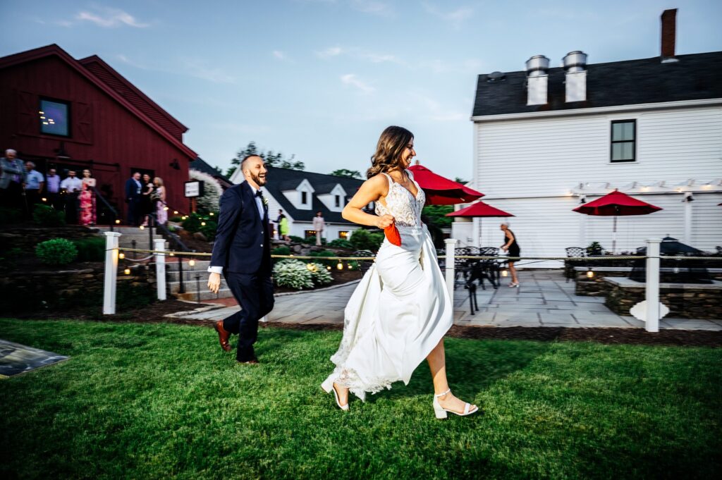 Reception at The Barn at Wight Farm, a barn venue in Central MA