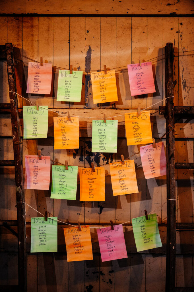 Name place cards